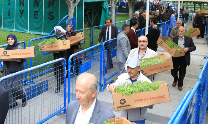 ORGANİK FİDELER 2 MAYIS’TA DAĞITILACAK