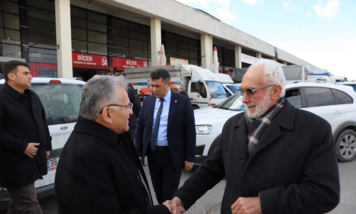 BAŞKAN BÜYÜKKILIÇ HASARLI BÖLGELERİ İNCELEDİ